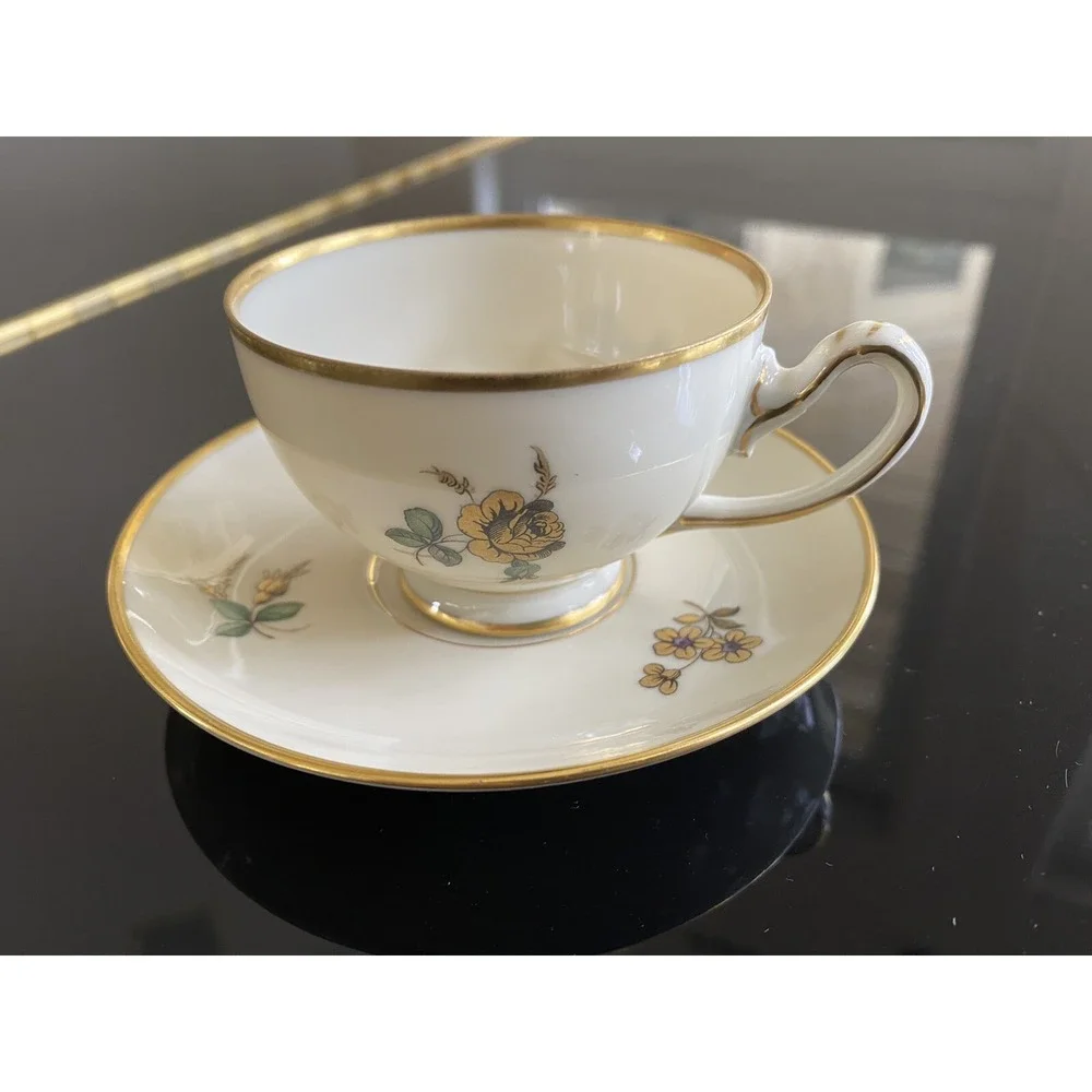 Vintage NHS Kongens Lyngby Denmark Cup and‎ Saucer